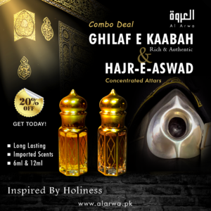 Ghilaf-e-Kaaba + Hajr-e-Aswad Attars deal